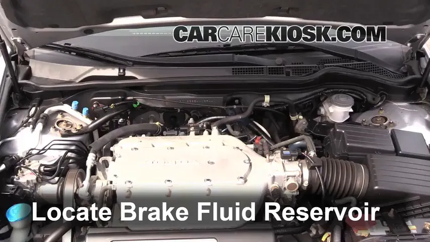 2005 Honda Accord EX 3.0L V6 Sedan (4 Door) Brake Fluid